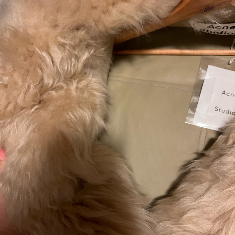 Acne Studios Shearling Aviator Jacket - image 7